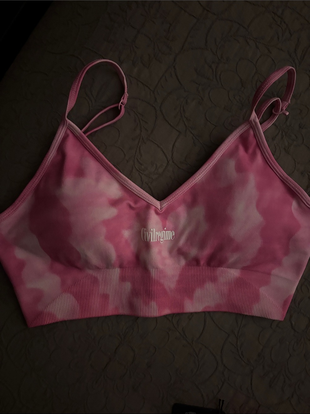 Civil Regime Pink Tie-Dye Powerpuff Girls Active Set - Picture 3 of 4